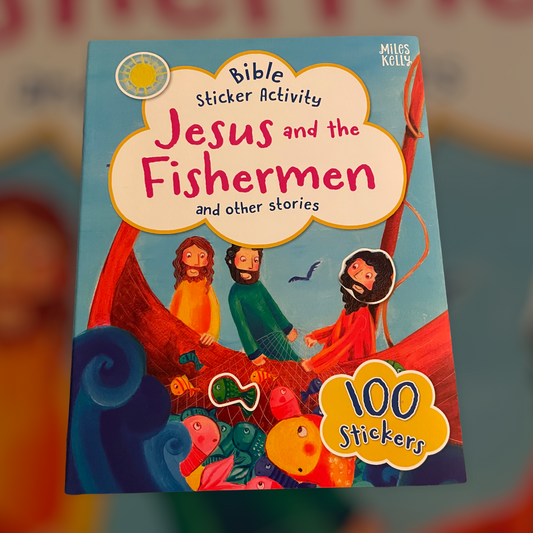 Bible Sticker Activity: Jesus and The Fisherman and Other Stories